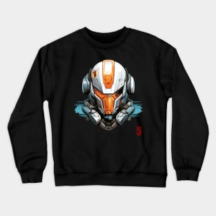 Sci fi helmet Crewneck Sweatshirt